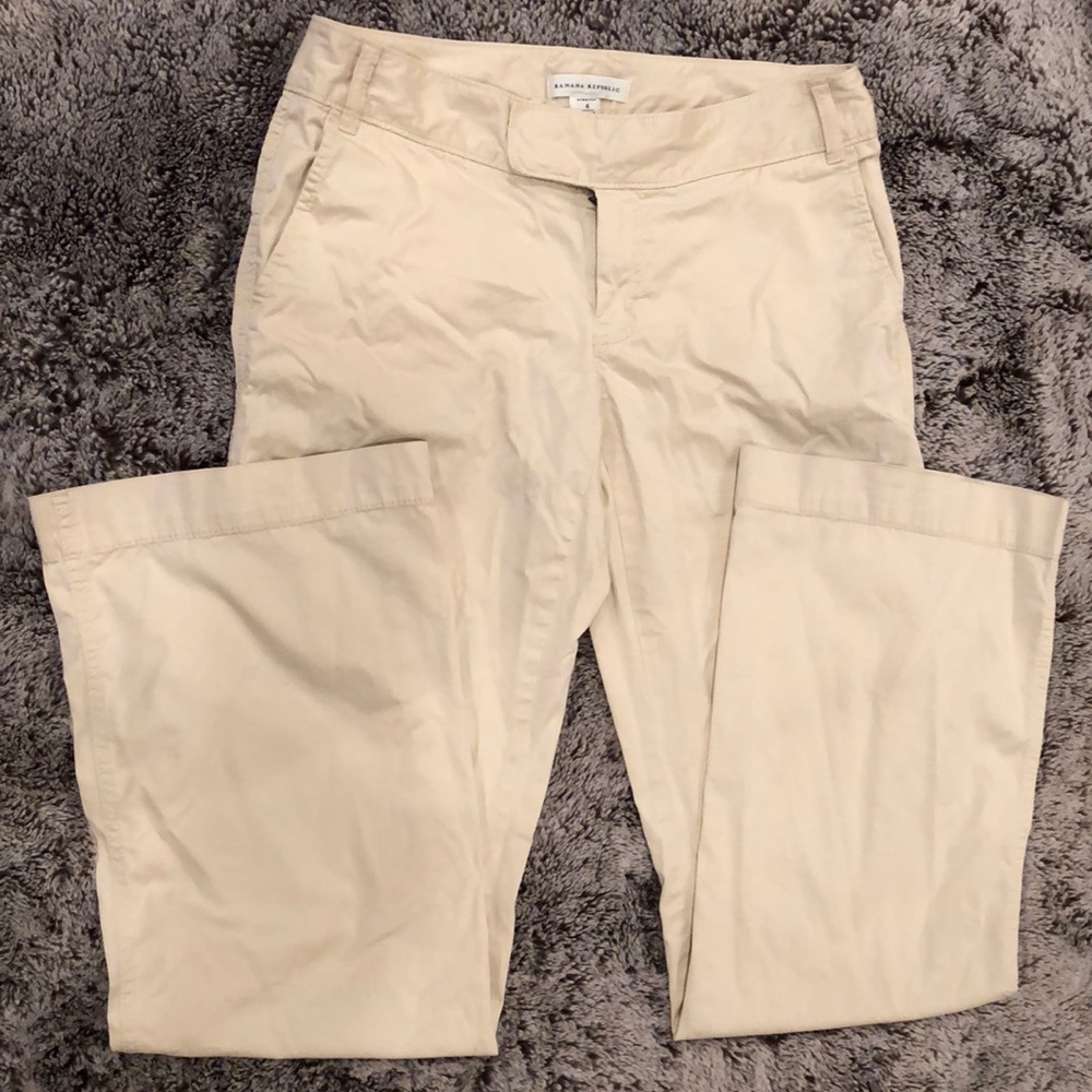 Banana Republic Khaki Trouser